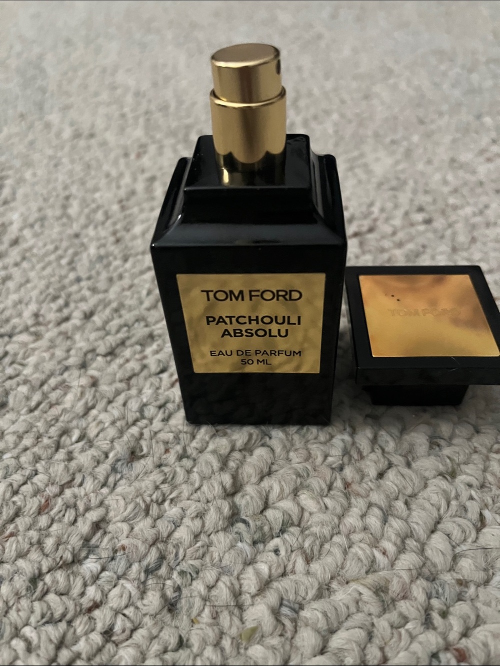 Tom Ford Patchouli Absolu Box in Deep Brown with Gold Accent 50ml - Picture 4 of 8